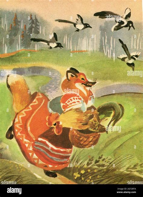 “The Golden Cockerel” – A Russian Folk Story That Celebrates Cleverness and Exposes Vanity!